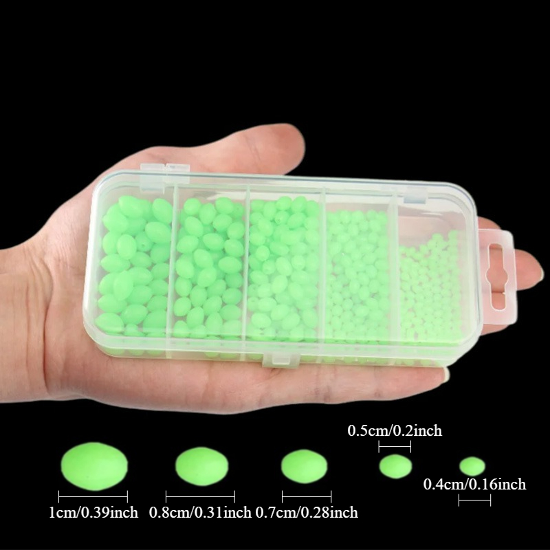 Ackibbik 375pcs/box Luminous F - Fishing Lure Soft Plastic บทวิจารณ์และราคา