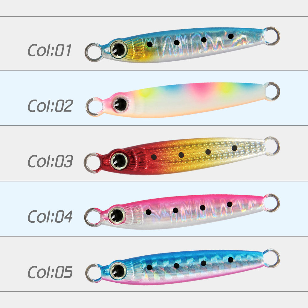 HappyJack new Micro Metal Jig  - Fishing Lure Spoon บทวิจารณ์และราคา