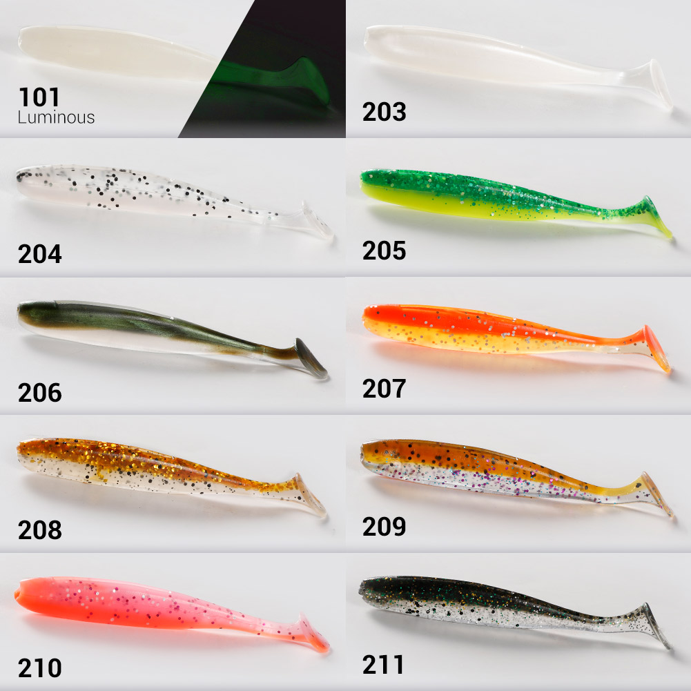 Noeby Easy Shiner Silicone Sha - Fishing Lure Soft Plastic บทวิจารณ์และราคา