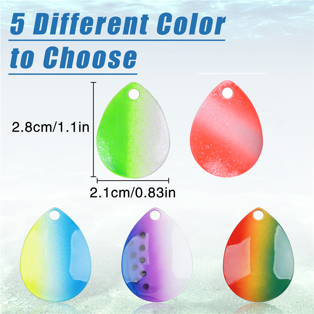 25Pcs fishing lures spinnerbai - Fishing Lure Blade Bait บทวิจารณ์และราคา