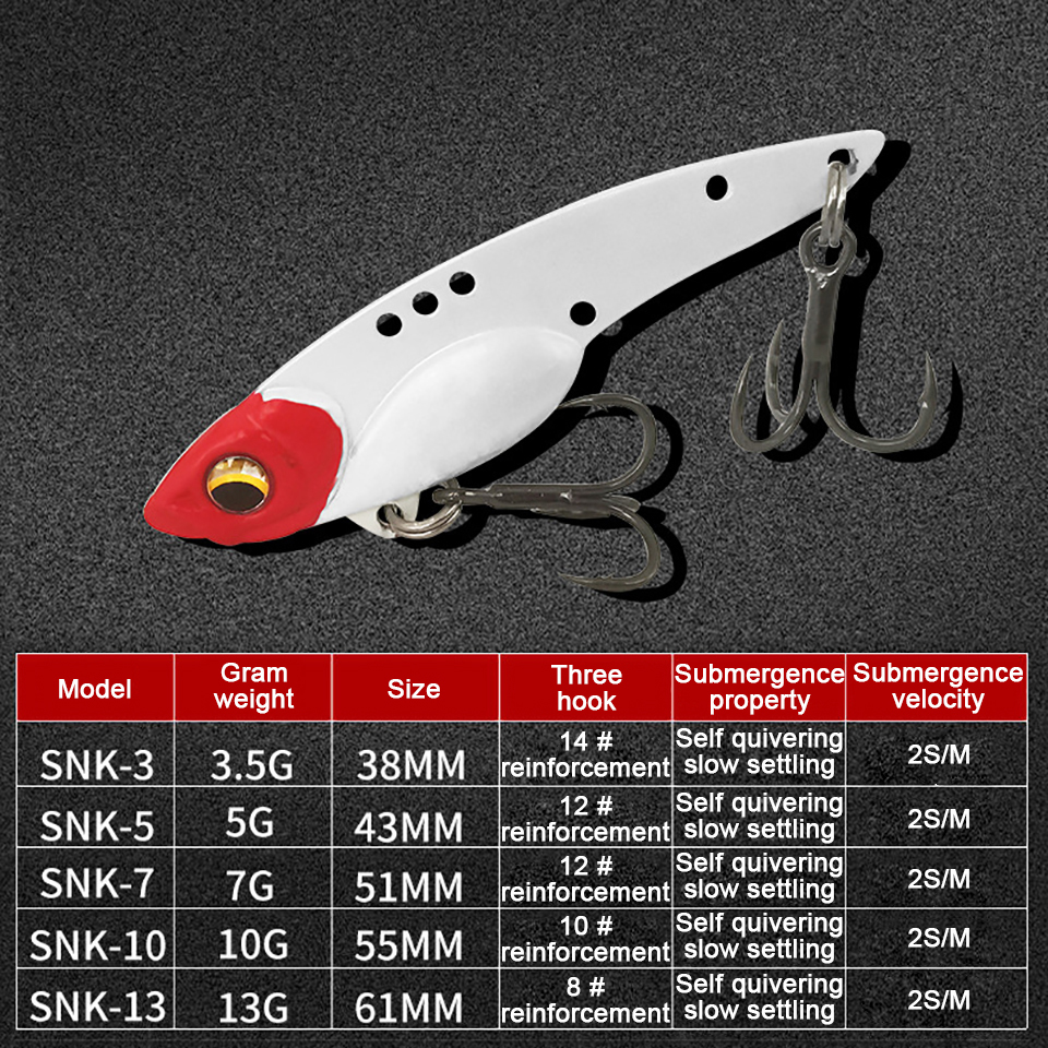 GOBYGO 3.5G-13G Metal VIB Fish - Fishing Lure Crankbait บทวิจารณ์และราคา
