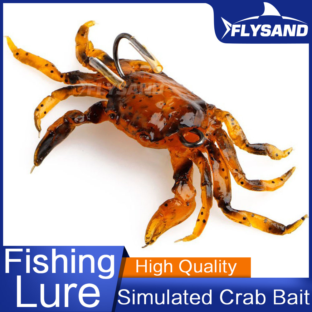 FLYSAND Bionic Crab Silicone S - Fishing Lure Soft Plastic บทวิจารณ์และราคา