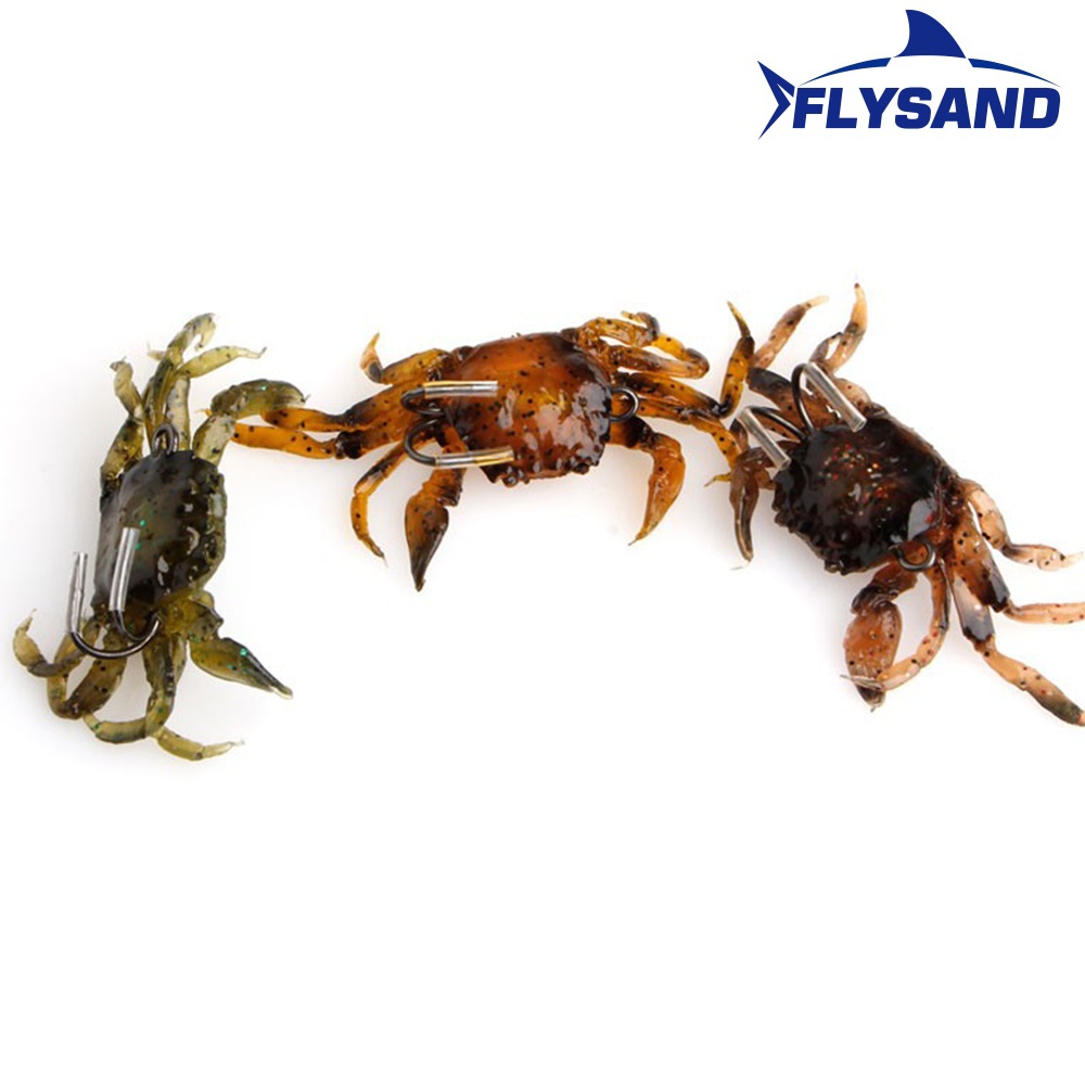 FLYSAND Bionic Crab Silicone S - Fishing Lure Soft Plastic บทวิจารณ์และราคา