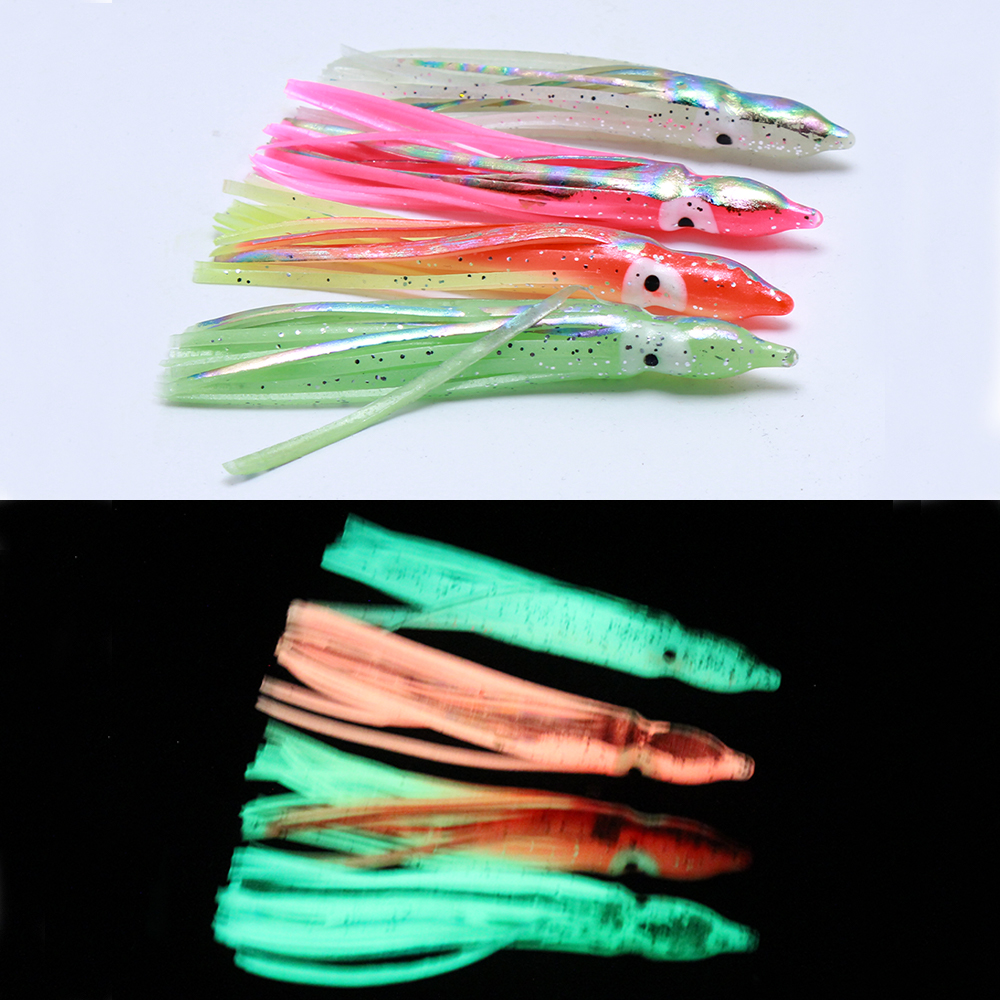 10 pcs soft light octopus squi - Fishing Lure Buzzbait บทวิจารณ์และราคา