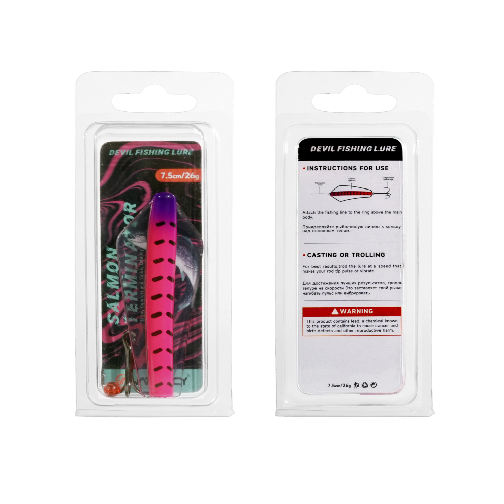 WATERBOY Devil Bait Saltwater  - Fishing Lure Swimbait บทวิจารณ์และราคา