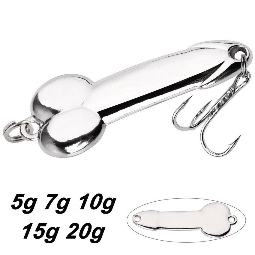 Metal Spoon Penis Shape Fishin - Fishing Lure Spinnerbait บทวิจารณ์และราคา