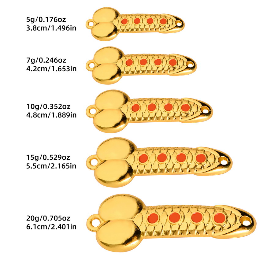 Metal Spoon Penis Shape Fishin - Fishing Lure Spinnerbait บทวิจารณ์และราคา