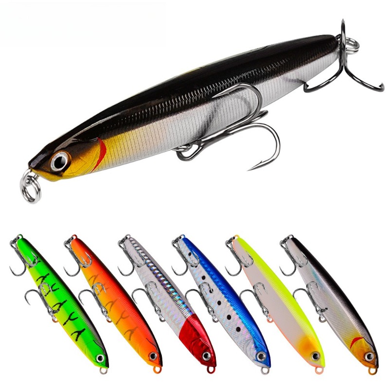 1Pcs Weights 10-24g  Pencil Lu - Fishing Lure Popper บทวิจารณ์และราคา