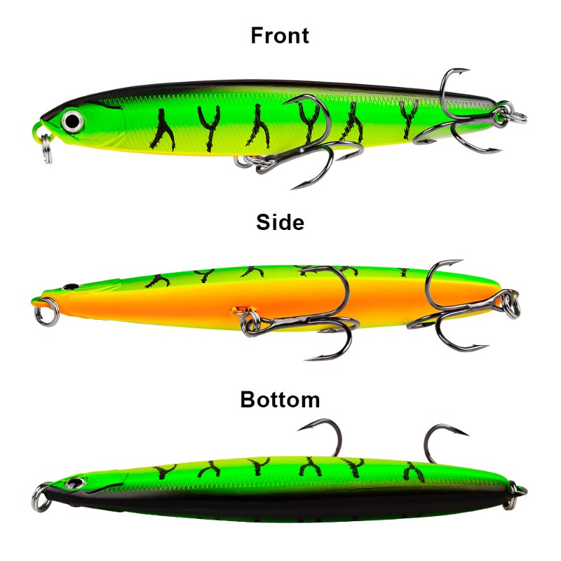 1Pcs Weights 10-24g  Pencil Lu - Fishing Lure Popper บทวิจารณ์และราคา