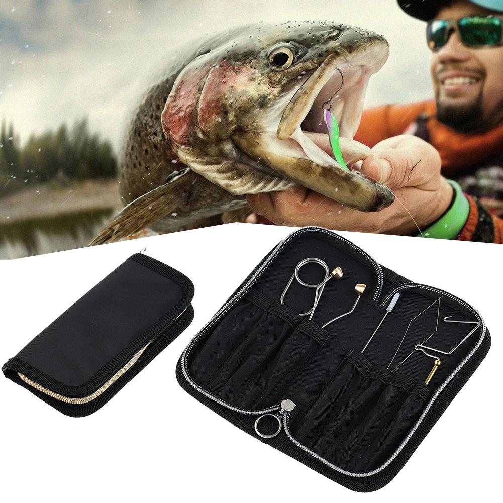 5 In 1 Fly Tying Tools Kit Fly - Fishing Lure Making Kit บทวิจารณ์และราคา