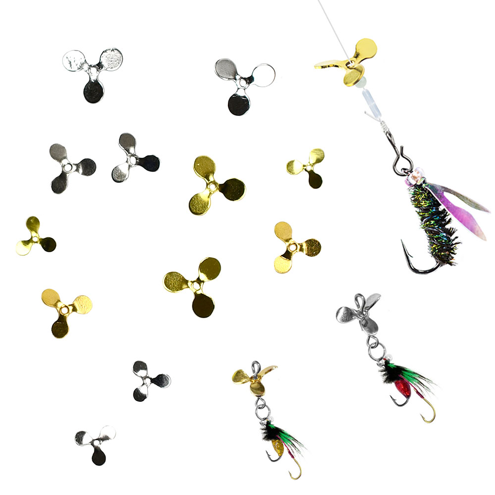 200Pcs 3-Blade Propeller Fishi - Fishing Lure Blade Bait บทวิจารณ์และราคา