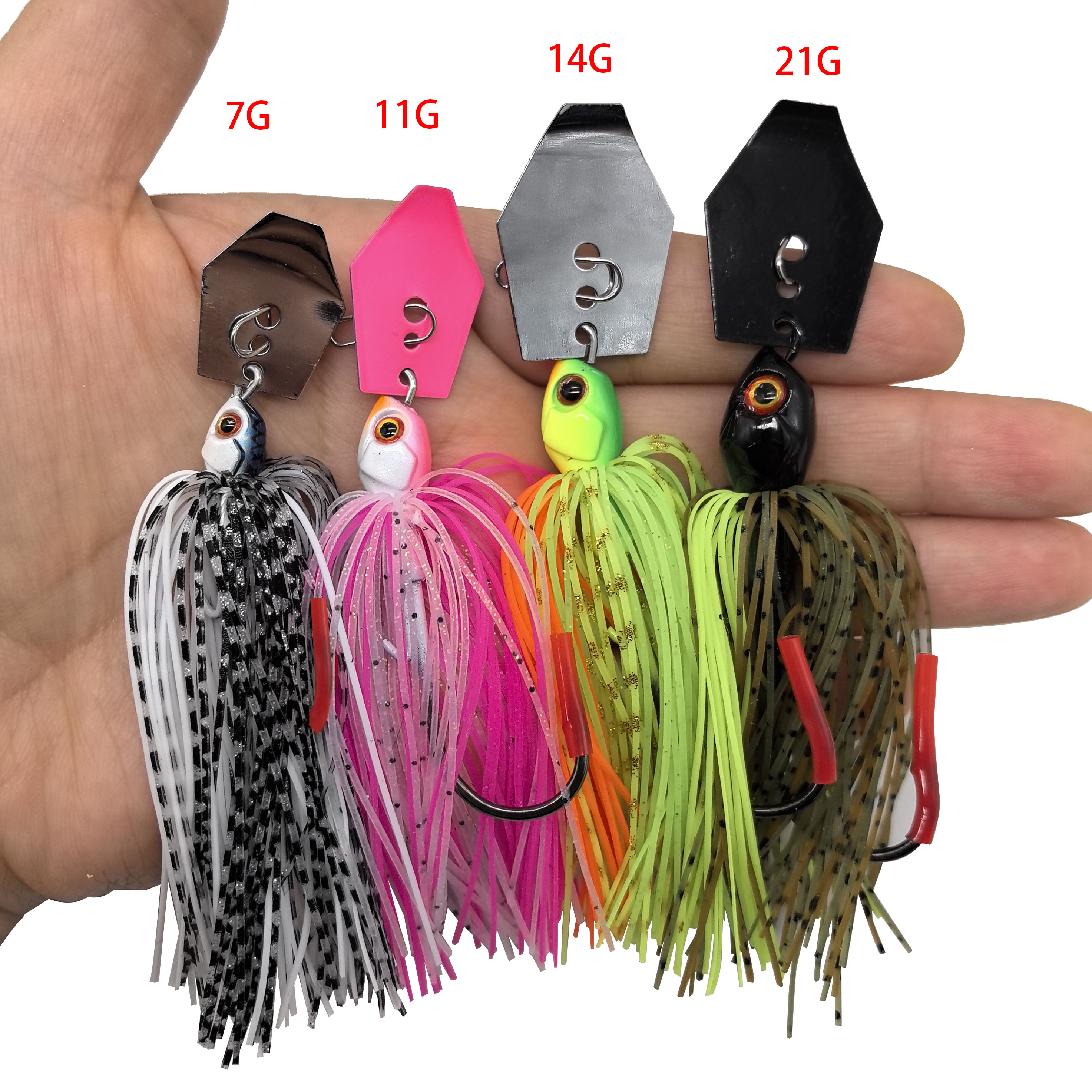 Mycena 7G/9G/11G/14G/21G fishi - Fishing Lure Buzzbait บทวิจารณ์และราคา