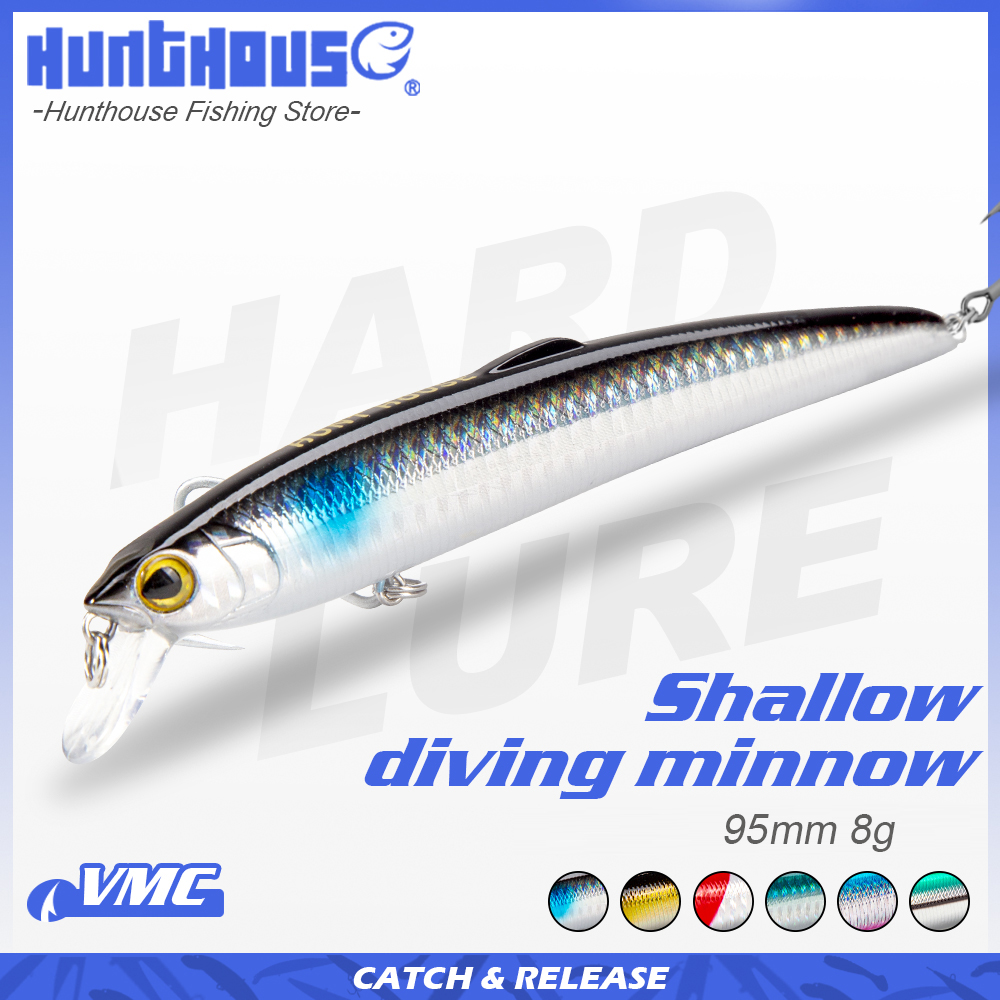 Hunthouse Smith Saruna Minnow  - Fishing Lure Jerkbait บทวิจารณ์และราคา