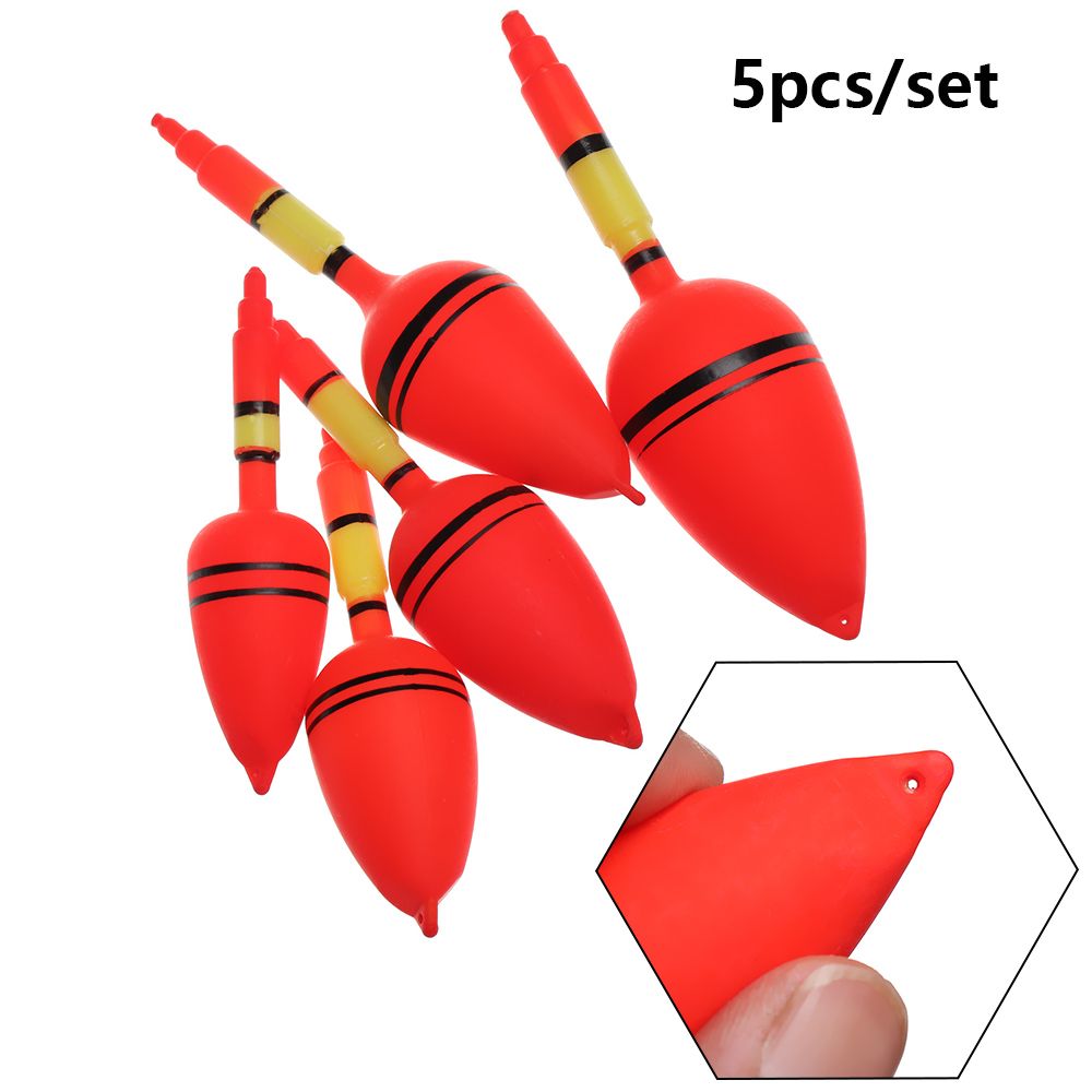 5pcs/set Plastic Fishing Float - Fishing Lure Topwater บทวิจารณ์และราคา