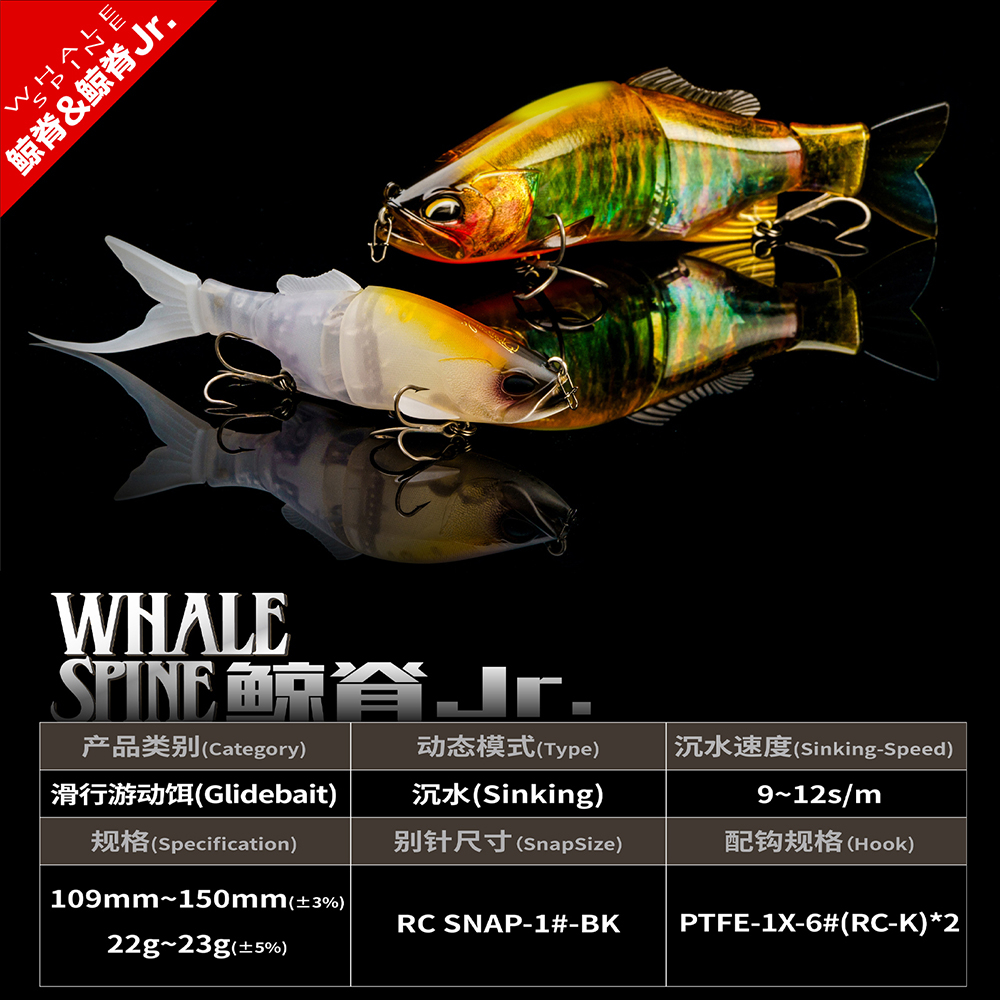 Ravencraft Whale-Spine JR 109m - Fishing Lure Popper บทวิจารณ์และราคา