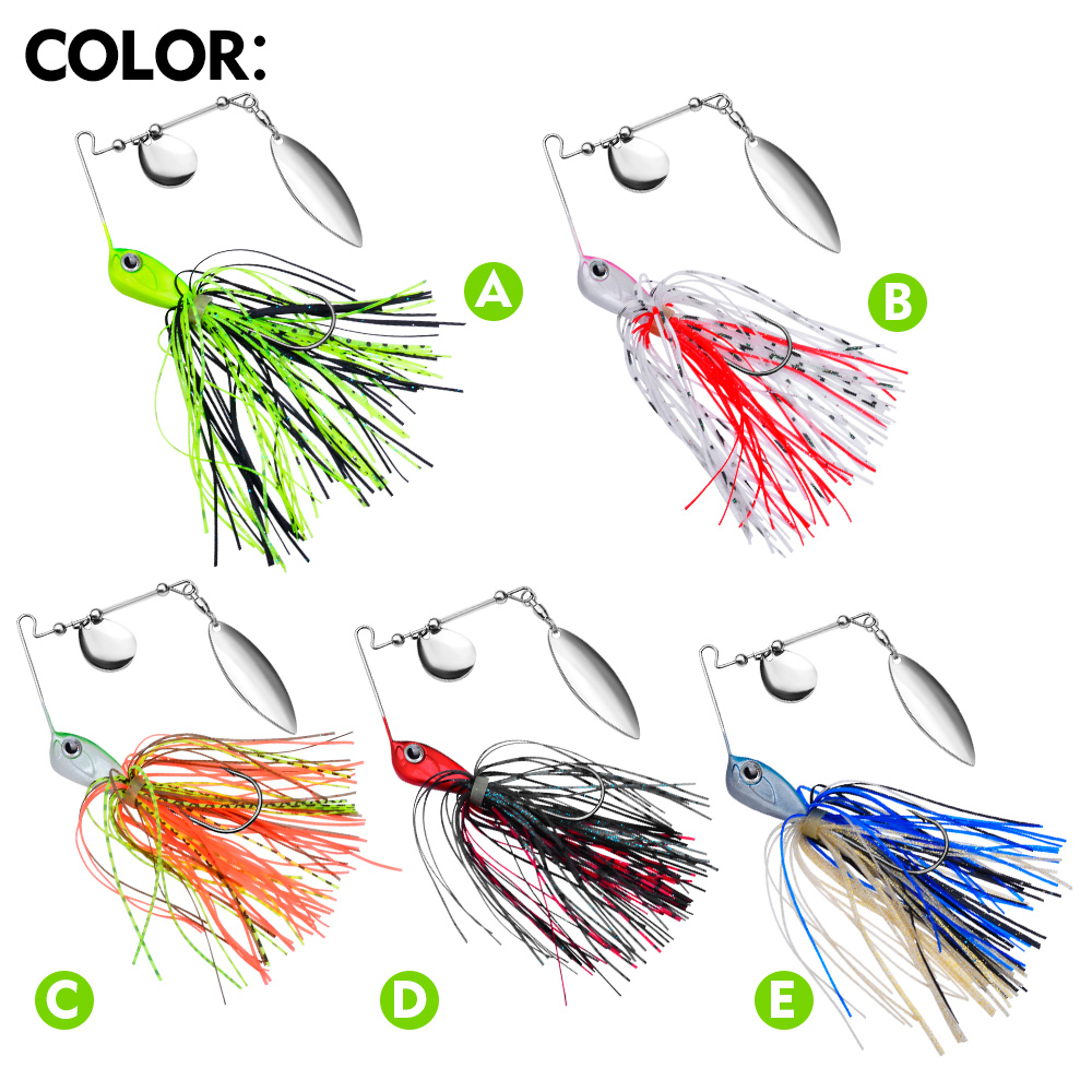 Proberos 10/14g spinner bait f - Fishing Lure Blade Bait บทวิจารณ์และราคา