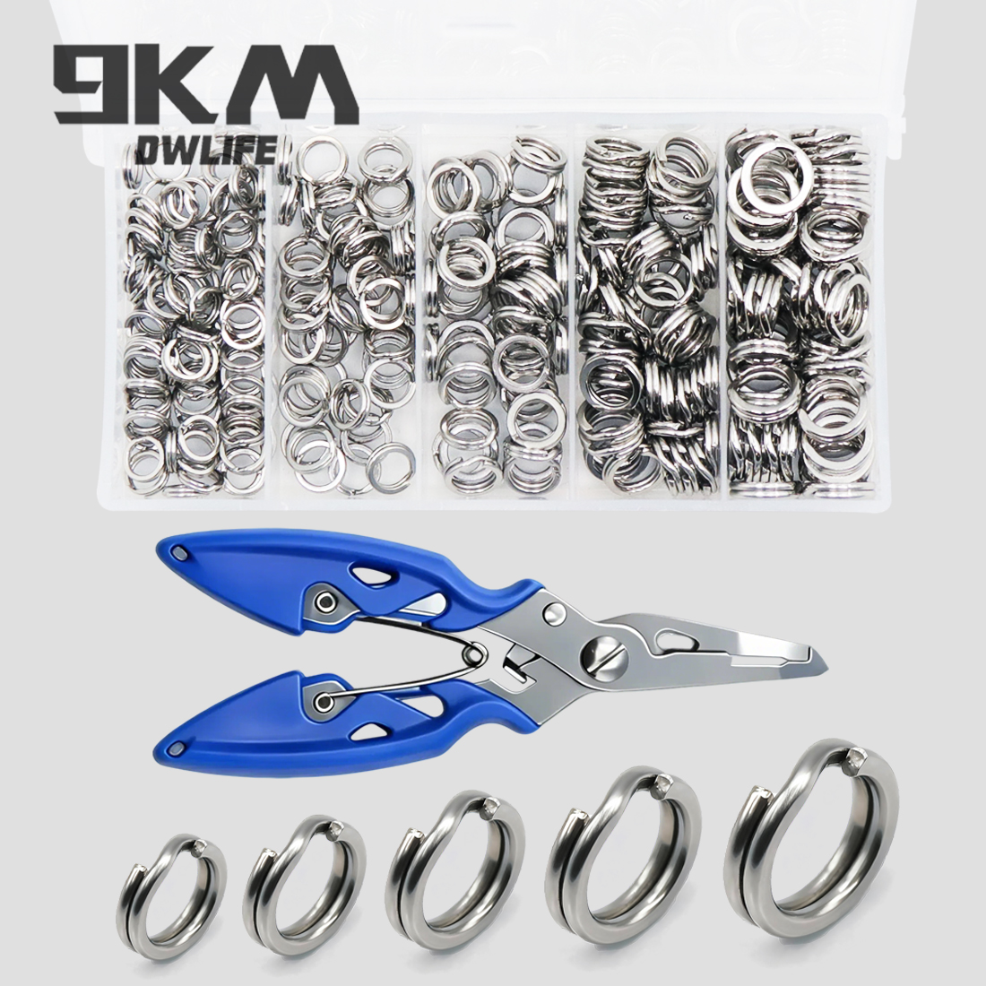 9KM 260-280pcs Fishing Split R - Fishing Lure Making Kit บทวิจารณ์และราคา