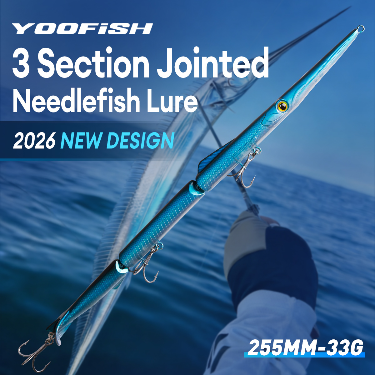 YOOFISH Jointed Pencil Bait 3  - Fishing Lure Popper บทวิจารณ์และราคา
