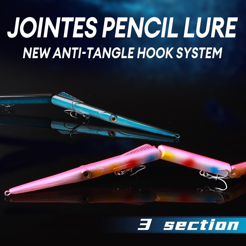 YOOFISH Jointed Pencil Bait 3  - Fishing Lure Popper บทวิจารณ์และราคา