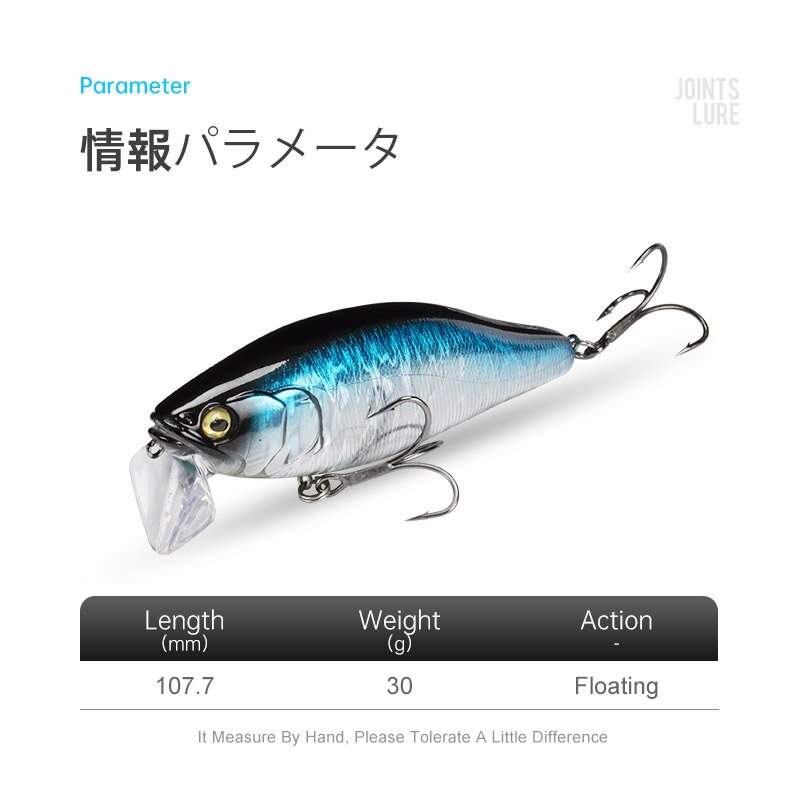 I-JACK Minnow Fishing Lures 10 - Fishing Lure Swimbait บทวิจารณ์และราคา
