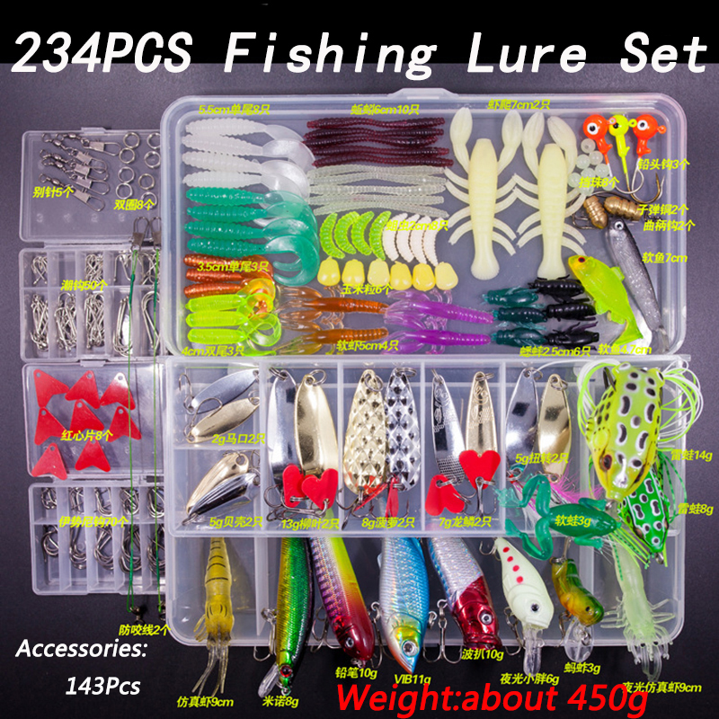 Fishing Lure Kit Soft and Hard - Fishing Lure Soft Plastic บทวิจารณ์และราคา