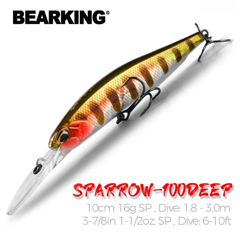 BEARKING 10cm 16g Super Magnet - Fishing Lure Jerkbait บทวิจารณ์และราคา