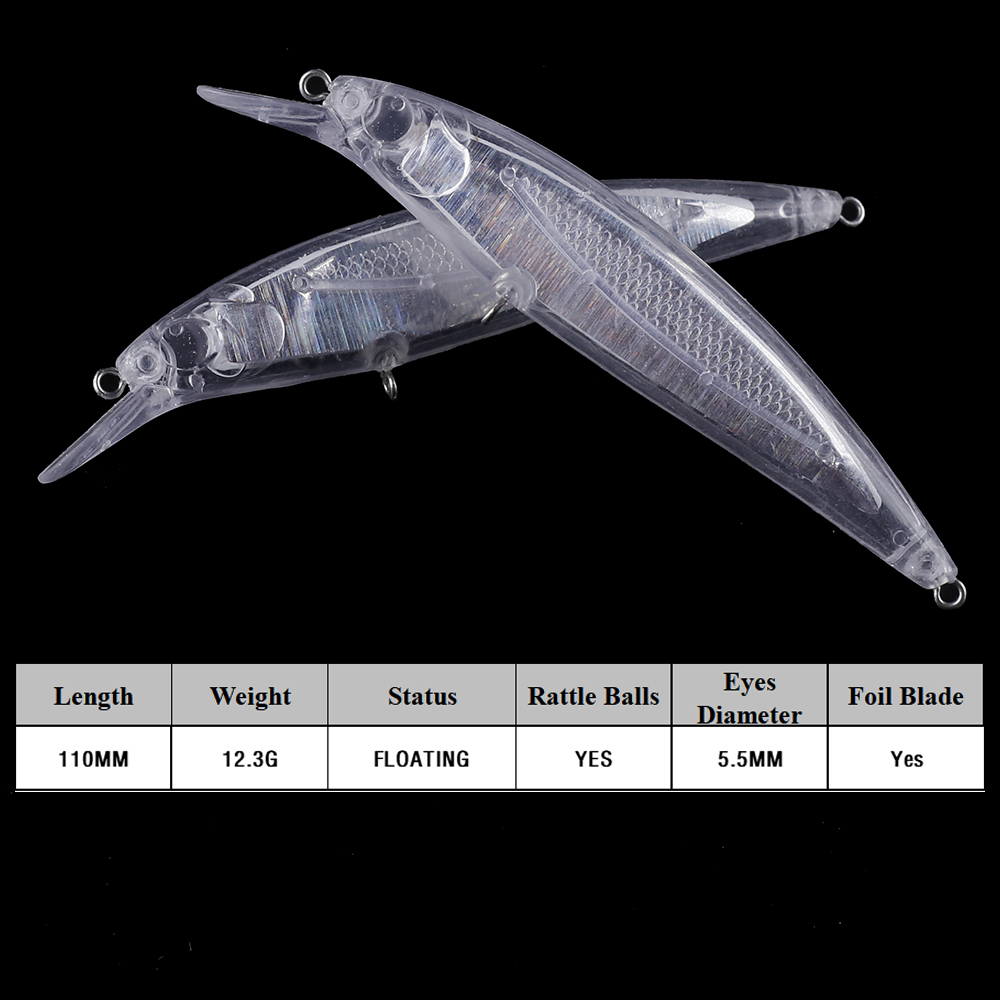 Chan’sHuang 20PCS Unpainted Bl - Fishing Lure Blade Bait บทวิจารณ์และราคา