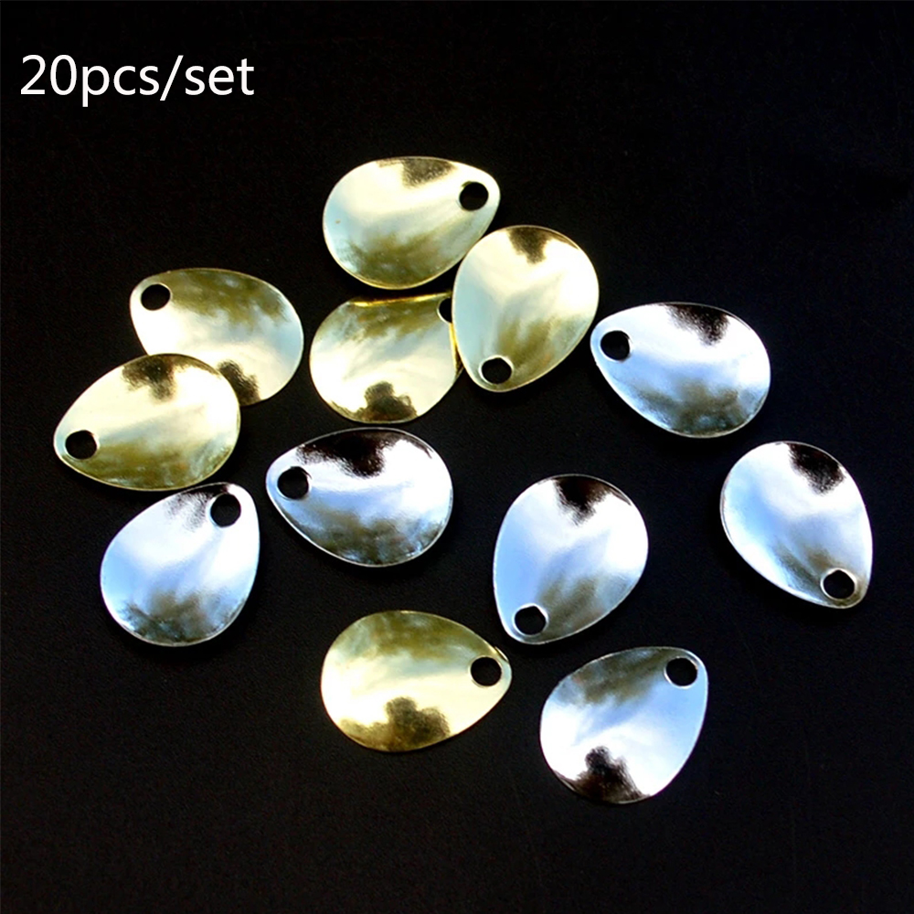 20pcs/lot Fishing Spinner Ring - Fishing Lure Blade Bait บทวิจารณ์และราคา
