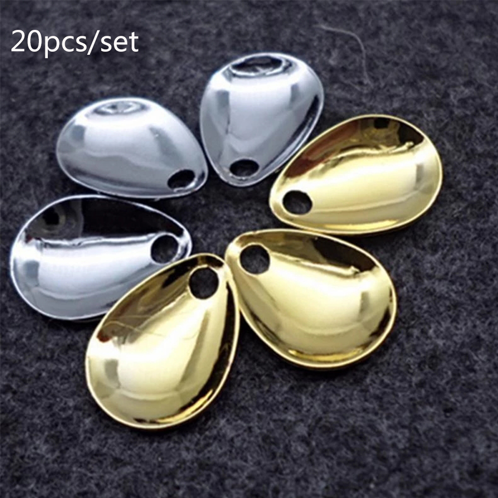 20pcs/lot Fishing Spinner Ring - Fishing Lure Blade Bait บทวิจารณ์และราคา