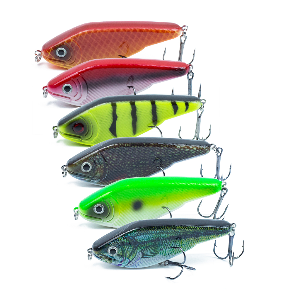 Hanlin NEW Glide Jerkbait 90mm - Fishing Lure Crankbait บทวิจารณ์และราคา