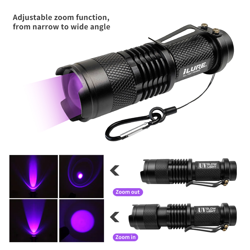 Mini UV Flashlight 395nm Ultra - Fishing Lure Making Kit บทวิจารณ์และราคา