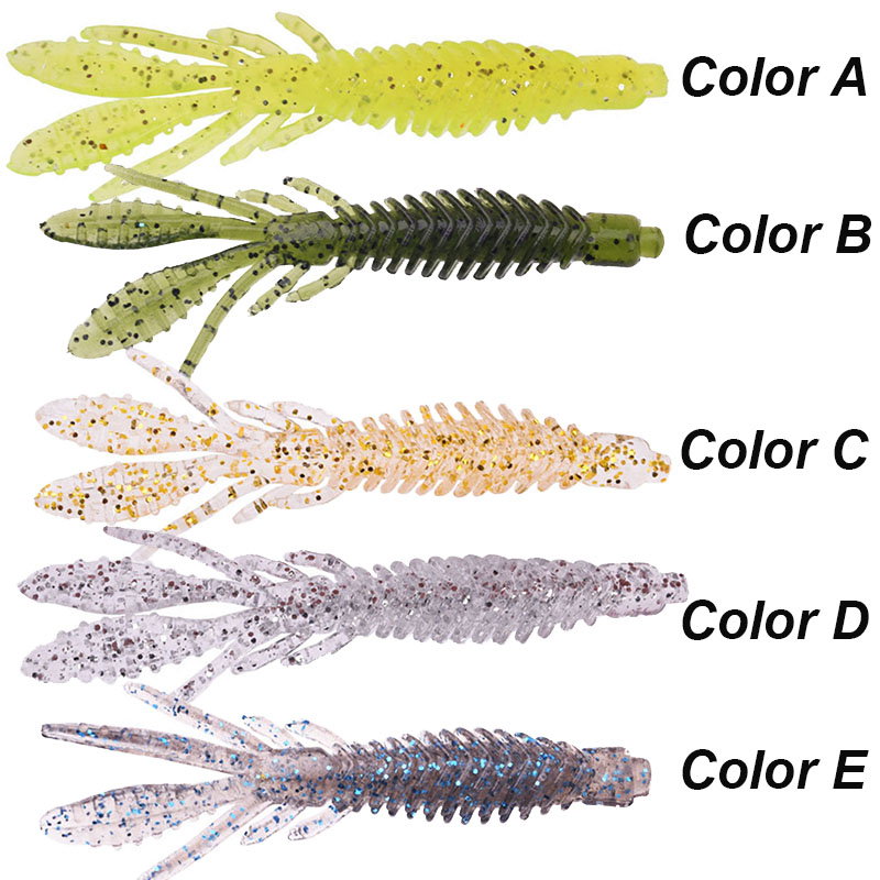 WESTBASS 5PCS Soft Larva Baits - Fishing Lure Swimbait บทวิจารณ์และราคา