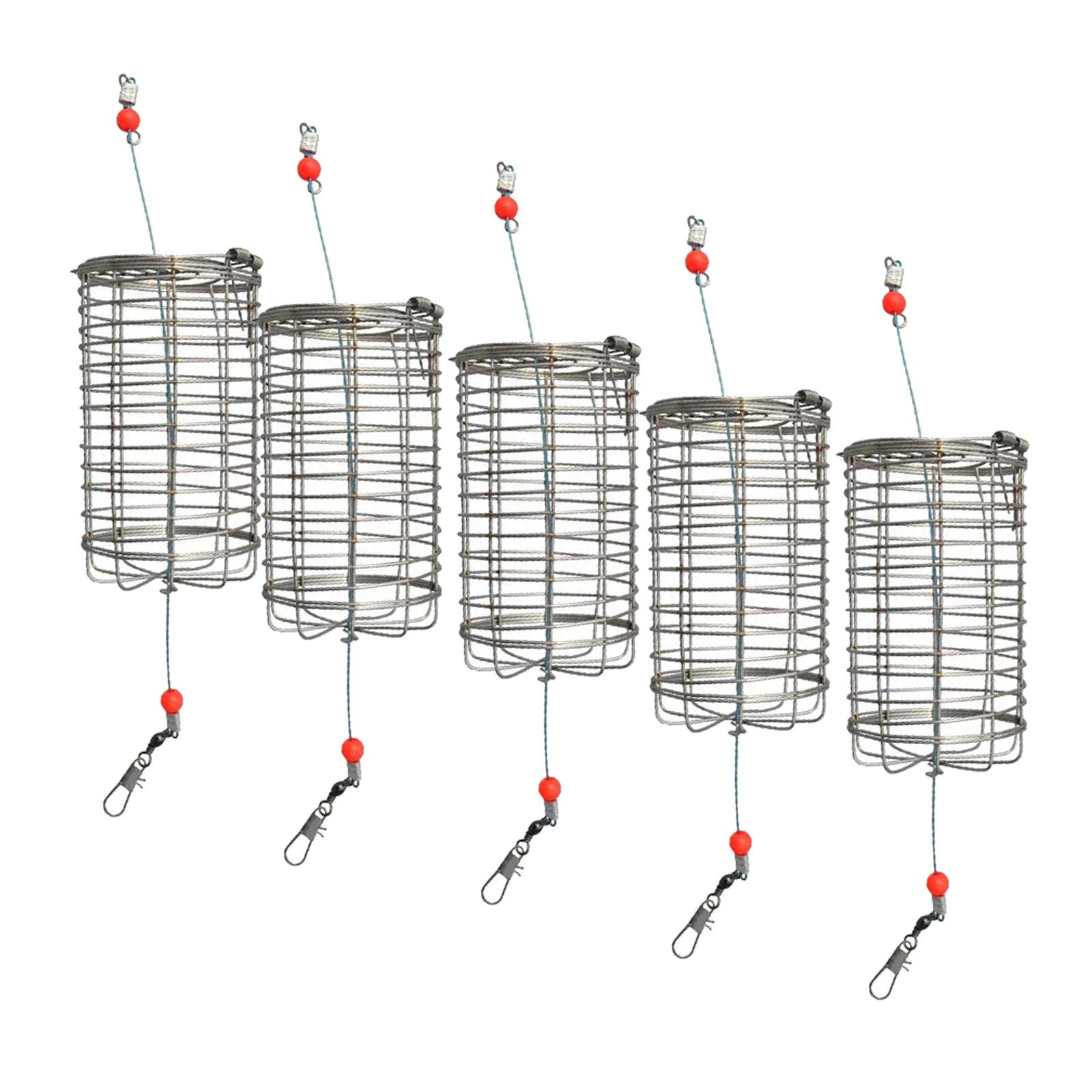 5x Solid Fishing Feeder Cage T - Fishing Lure Topwater บทวิจารณ์และราคา