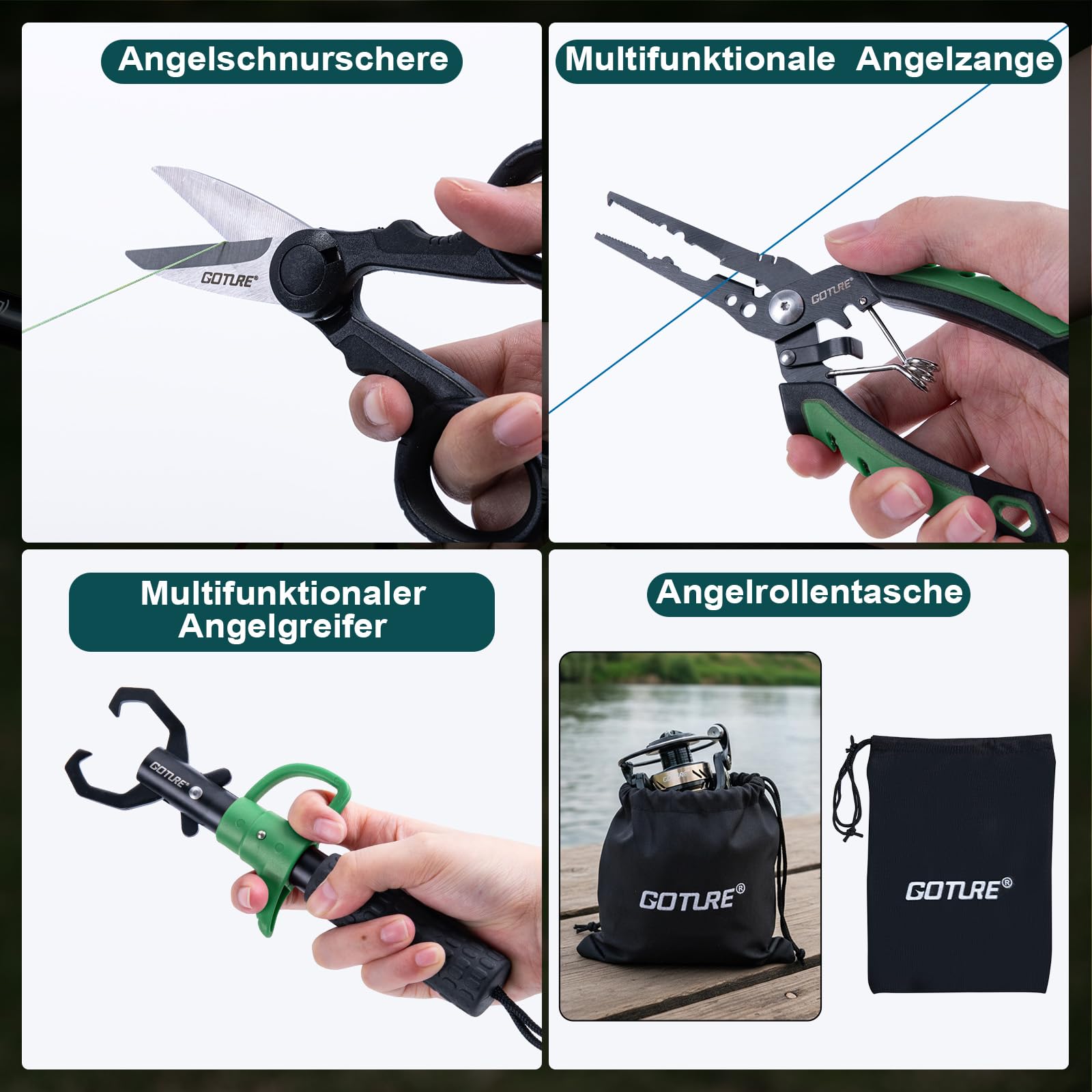 Goture 1.8M-2.7M Carbon Telesc - Fishing Lure Spinner บทวิจารณ์และราคา