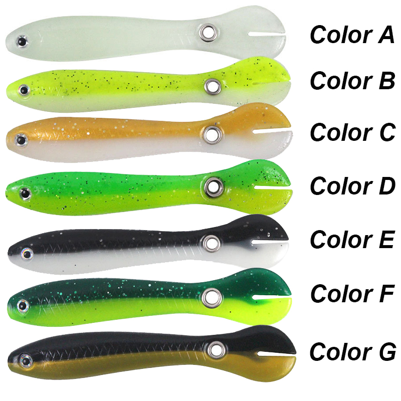 YUCONG 3/5PCS Soft Fishing Bai - Fishing Lure Swimbait บทวิจารณ์และราคา