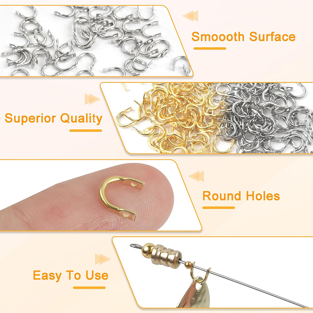 300Pcs Fishing Spinner Clevis  - Fishing Lure Spinnerbait บทวิจารณ์และราคา