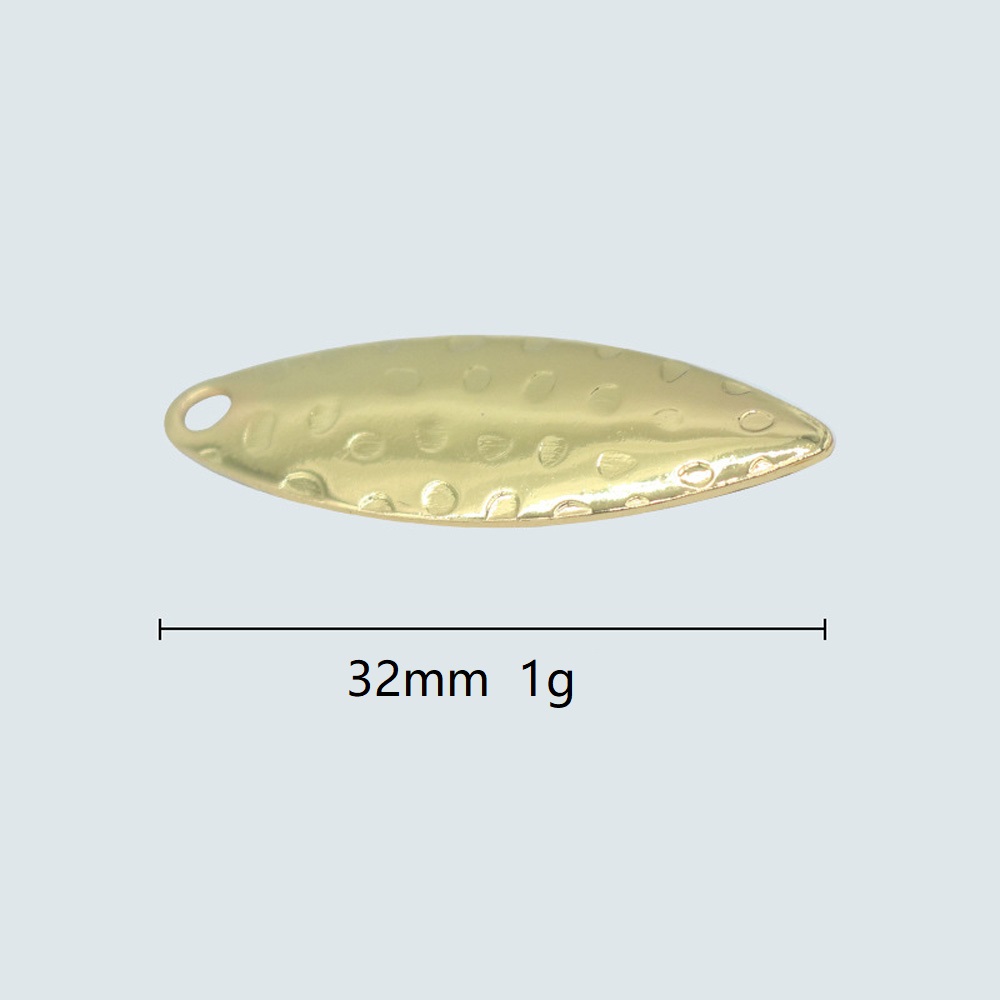 10Pcs/lot Willow leaf Sequin P - Fishing Lure Spoon บทวิจารณ์และราคา