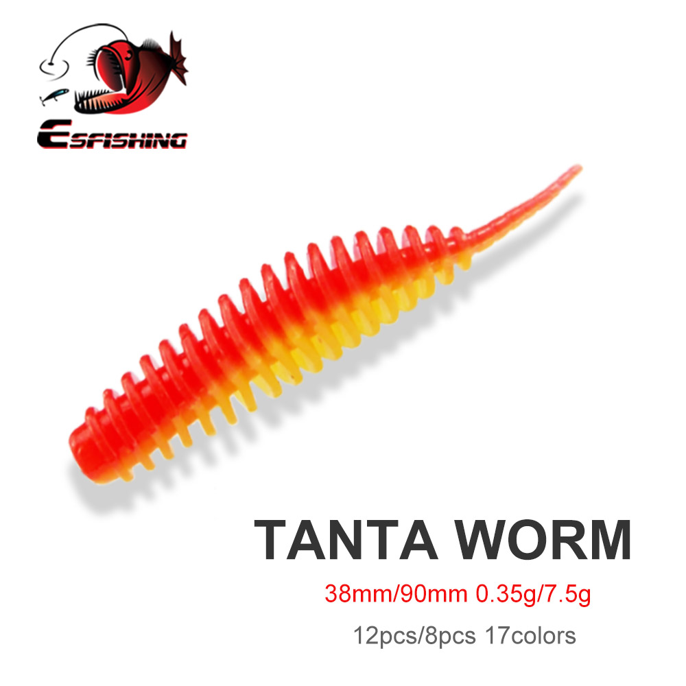 ESFISHING Fishing Tiny Worm Ba - Fishing Lure Swimbait บทวิจารณ์และราคา