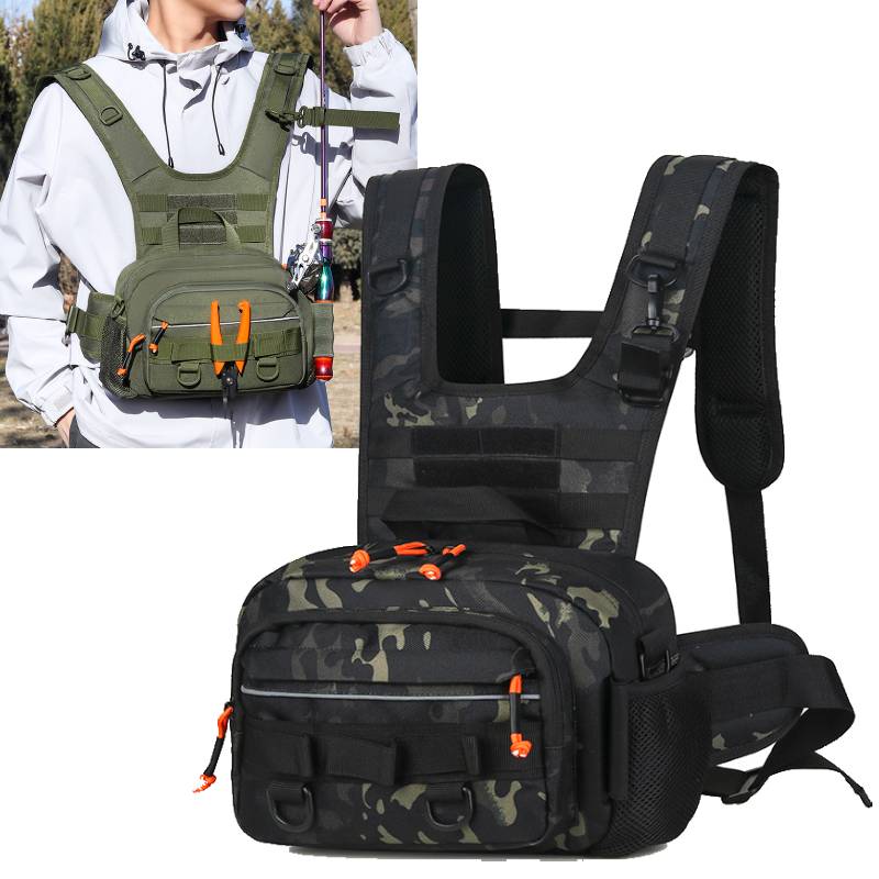 Men Chest Bag Tactical Fishing - Fishing Lure Box บทวิจารณ์และราคา