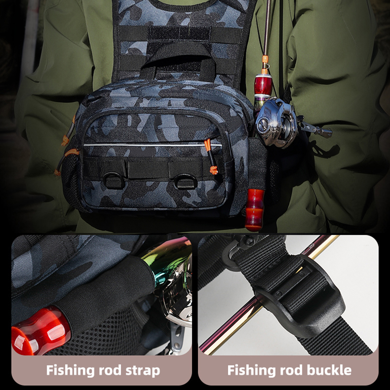 Men Chest Bag Tactical Fishing - Fishing Lure Box บทวิจารณ์และราคา