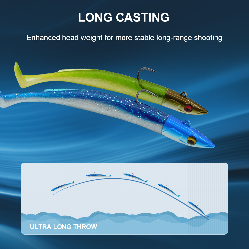 ESFISHING Soft Fishing Lures L - Fishing Lure Swimbait บทวิจารณ์และราคา