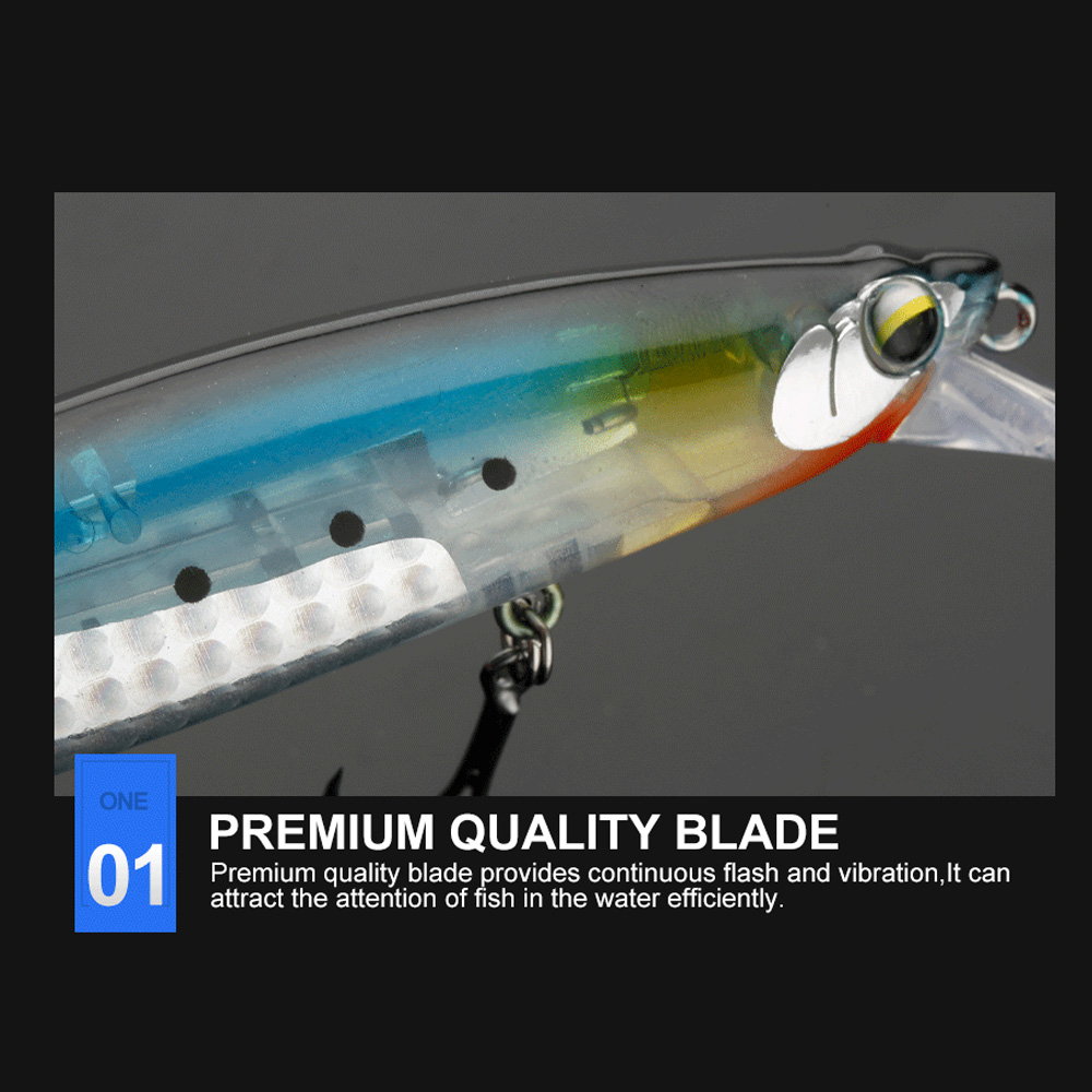 JOHNCOO Floating Minnow 130mm  - Fishing Lure Blade Bait บทวิจารณ์และราคา