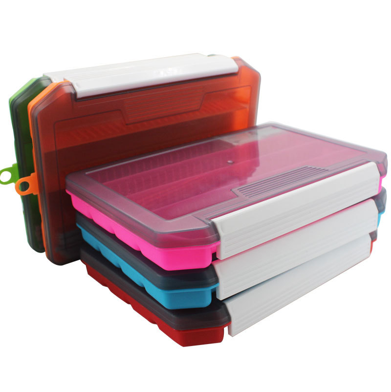 Six color single-layer inserte - Fishing Lure Box บทวิจารณ์และราคา
