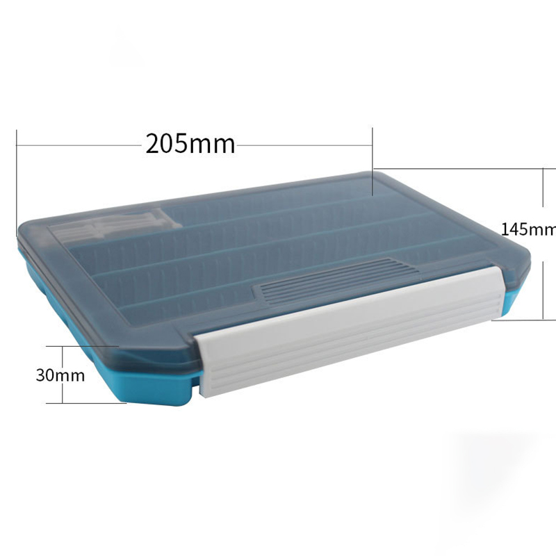 Six color single-layer inserte - Fishing Lure Box บทวิจารณ์และราคา