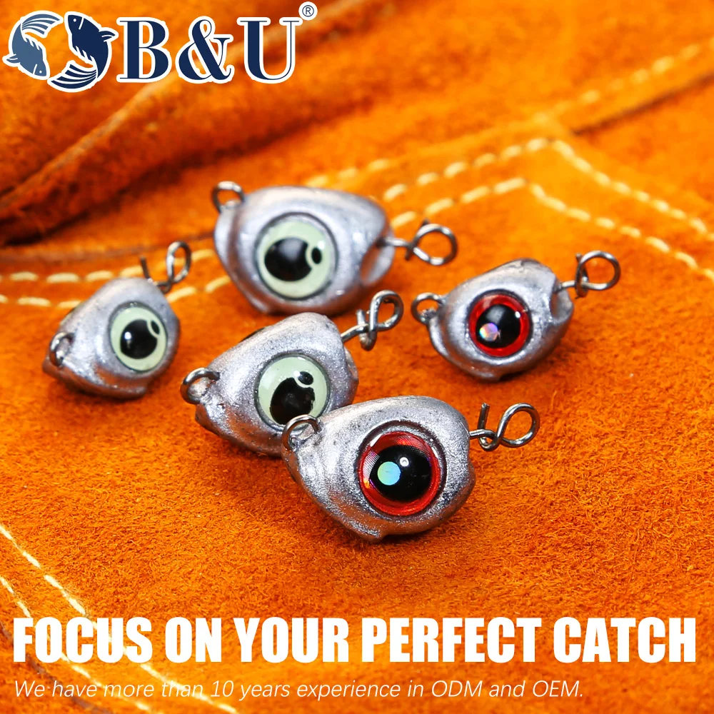 B&U Swing Jig head cheburashka - Fishing Lure Jig บทวิจารณ์และราคา