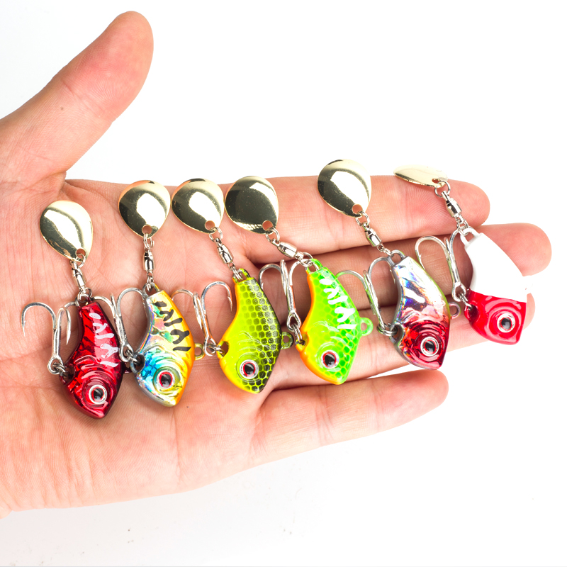 6PC 5g/7g/10g/14g/20g Rotating - Fishing Lure Crankbait บทวิจารณ์และราคา